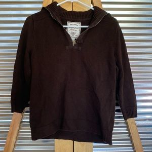 RALPH LAUREN BROWN COVER UP SIZE MEDIUM